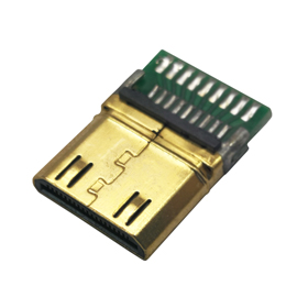HDMI-C-M05带PCB板（有弹有筋)